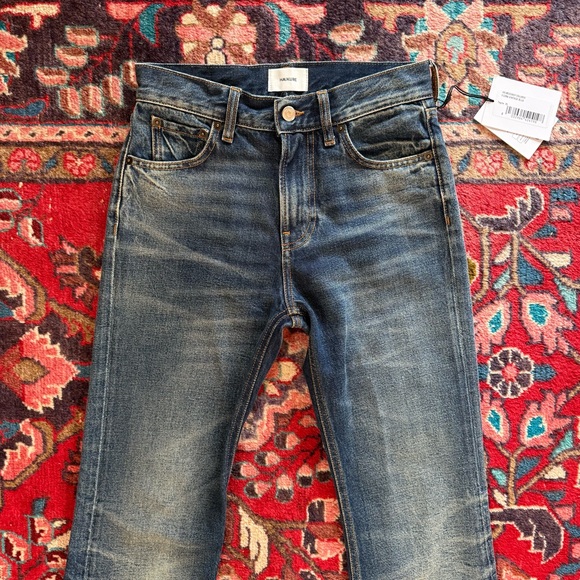 Haikure Flora Vintage Blue Jeans made in Italy 25 NWT - Picture 5 of 9